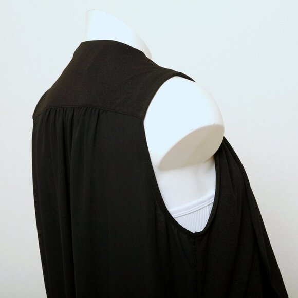 Shesmiss Chiffon Waterfall Layered Vest - Picture 7 of 15